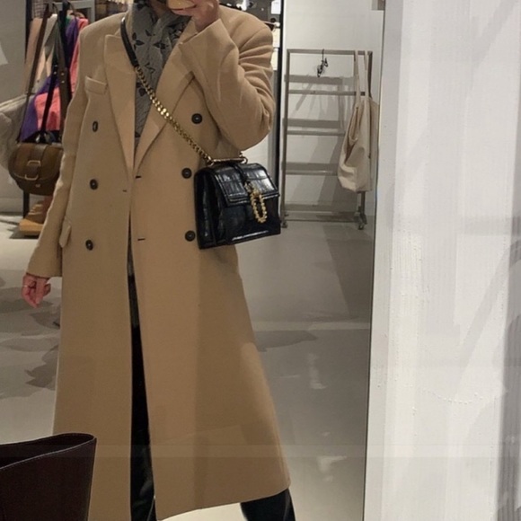 ZARA | Oversized Wool Coat - Picture 7 of 11